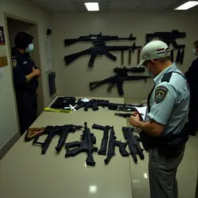desaparecimento de armas na delegacia da Grande SP