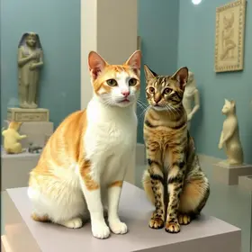 Gatos No Museu 2: Tesouros do Egito