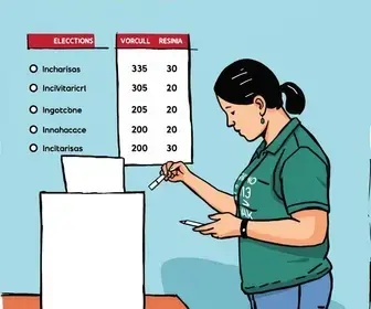 votação no MANACA